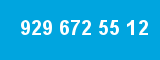 929 672 55 12 929 672 55 12